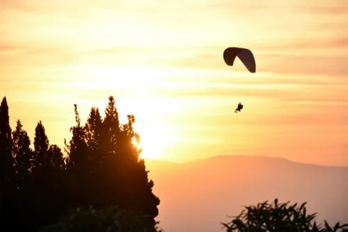 Paragliding Image
